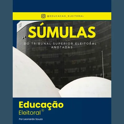 Capa de Súmulas do TSE Anotadas
