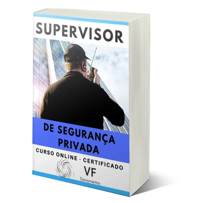 Capa de Supervisor de Segurança Privada e Liderança