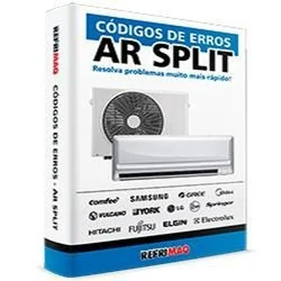 Capa de Tabela de Códigos de Erros de Ar Condicionado