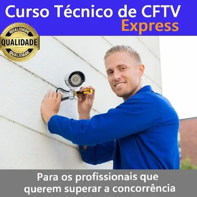 Capa de Técnico de CFTV Express