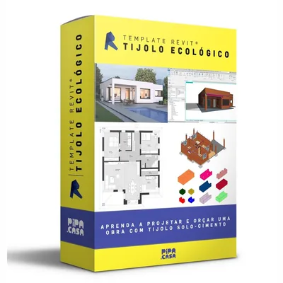Capa de Template Revit: Tijolo Ecológico