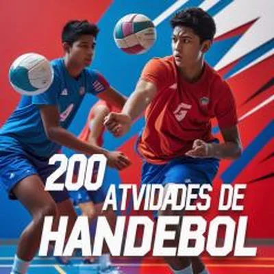 Capa de TOP 200 Handebol: 200 exercícios de Handebol