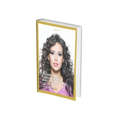 Capa de Transforme o Cabelo Crespo ou Afro da Sua Cliente