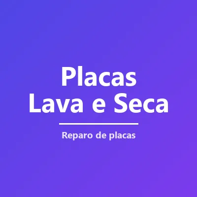 Capa de Treinamento de Placas Lava e Seca