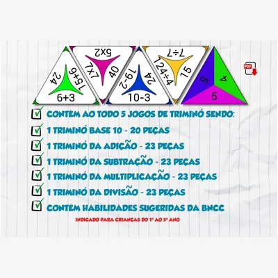 Capa de Triminó Matemático