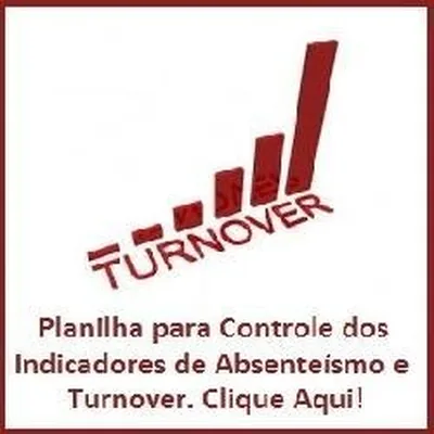 Capa de Turnover e Absenteísmo: Indicadores de RH