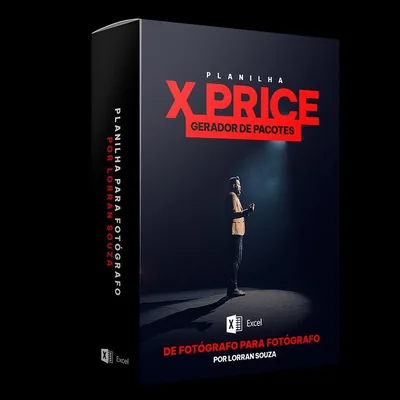 Capa de X Price: gerador de pacotes para fotógrafos