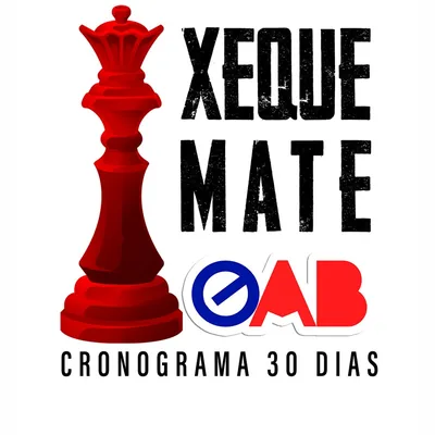 Capa de Xeque Mate OAB: Cronograma